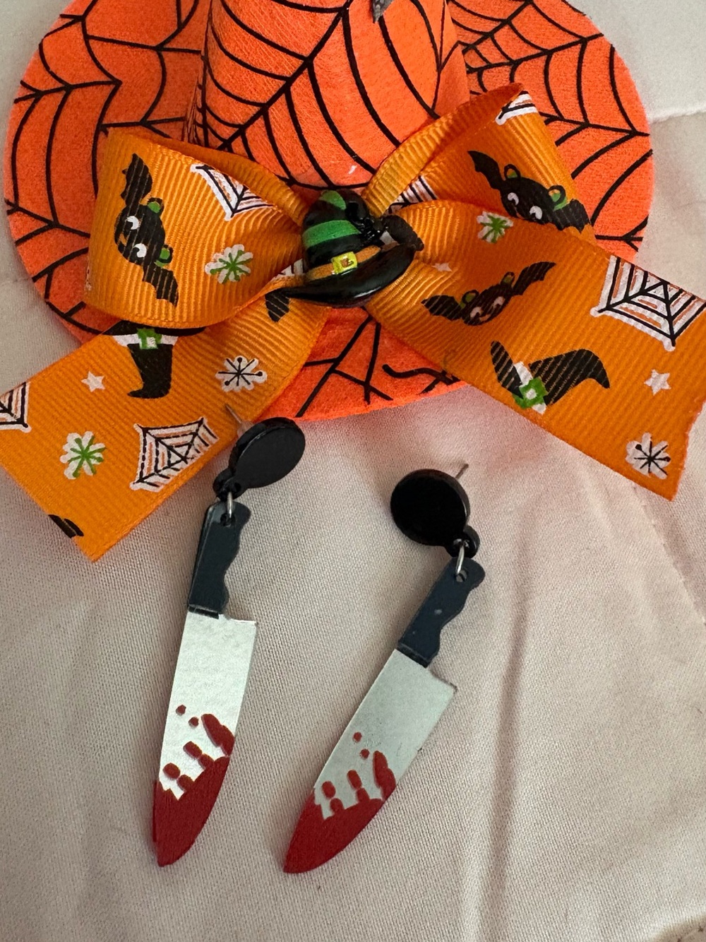 Halloween Earrings.